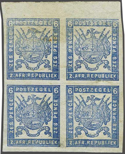 Lot 6322 - brit. colonies transvaal - Corinphila Auction AG Day 3 - Great Britain, British Colonies, Pre-Union South Africa - the Besançon Collection (Part Ii) Lot 6322 - brit. colonies transvaal - Corinphila Auction AG Day 3 - Great Britain, British Colonies, Pre-Union South Africa - the Besançon Collection (Part Ii)