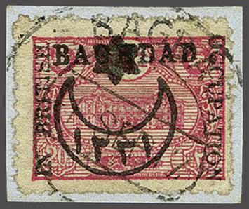 Lot 2205 - brit. colonies Brit.Occup. Bagdad - Corinphila Auction AG Day 3 - Great Britain, British Colonies, Pre-Union South Africa - the Besançon Collection (Part Ii) Lot 2205 - brit. colonies Brit.Occup. Bagdad - Corinphila Auction AG Day 3 - Great Britain, British Colonies, Pre-Union South Africa - the Besançon Collection (Part Ii)