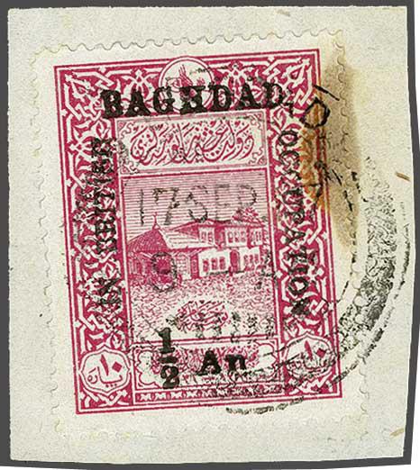 Lot 2186 - brit. colonies Brit.Occup. Bagdad - Corinphila Auction AG Day 3 - Great Britain, British Colonies, Pre-Union South Africa - the Besançon Collection (Part Ii) Lot 2186 - brit. colonies Brit.Occup. Bagdad - Corinphila Auction AG Day 3 - Great Britain, British Colonies, Pre-Union South Africa - the Besançon Collection (Part Ii)