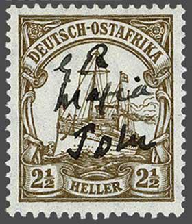 Lot 2400 - germany Ostafrika Brit. Besetz. - Corinphila Auction AG Day 4- Europe & Overseas, Zeppelin-Mail, Die Sammlung Erivan (Part I), Schweiz & Liechtenstein Lot 2400 - germany Ostafrika Brit. Besetz. - Corinphila Auction AG Day 4- Europe & Overseas, Zeppelin-Mail, Die Sammlung Erivan (Part I), Schweiz & Liechtenstein
