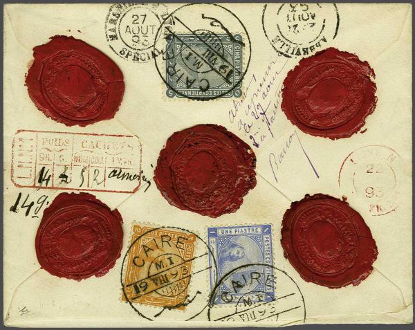 Lot 1968 - brit. colonies egypt kingdom - Corinphila Auction AG Day 3 - Great Britain, British Colonies, Pre-Union South Africa - the Besançon Collection (Part Ii) Lot 1968 - brit. colonies egypt kingdom - Corinphila Auction AG Day 3 - Great Britain, British Colonies, Pre-Union South Africa - the Besançon Collection (Part Ii)