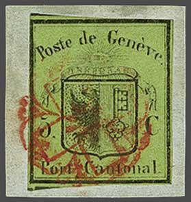 Lot 7290 - Switzerland geneva - Corinphila Auction AG Day 5- Schweiz - Die Sammlung Erivan (Teil 1), Die Sammlung Jack Luder (Teil 5), Schweiz & Liechtenstein Lot 7290 - Switzerland geneva - Corinphila Auction AG Day 5- Schweiz - Die Sammlung Erivan (Teil 1), Die Sammlung Jack Luder (Teil 5), Schweiz & Liechtenstein
