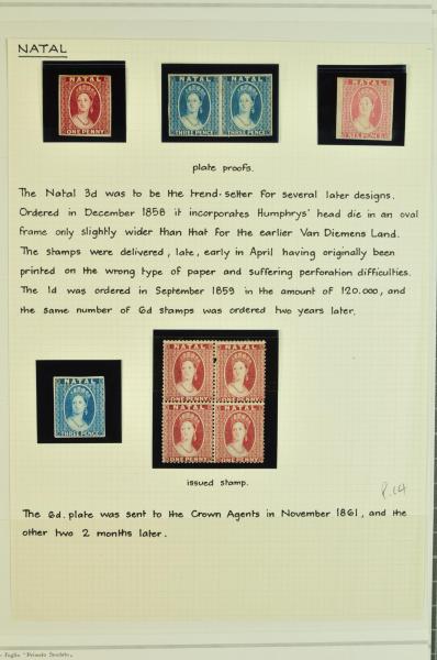 Lot 6111 - brit. colonies natal - Corinphila Auction AG Day 3 - Great Britain, British Colonies, Pre-Union South Africa - the Besançon Collection (Part Ii) Lot 6111 - brit. colonies natal - Corinphila Auction AG Day 3 - Great Britain, British Colonies, Pre-Union South Africa - the Besançon Collection (Part Ii)