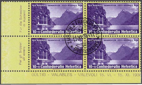Lot 8101 - Switzerland pro patria - Corinphila Auction AG Day 4- Europe & Overseas, Zeppelin-Mail, Die Sammlung Erivan (Part I), Schweiz & Liechtenstein Lot 8101 - Switzerland pro patria - Corinphila Auction AG Day 4- Europe & Overseas, Zeppelin-Mail, Die Sammlung Erivan (Part I), Schweiz & Liechtenstein