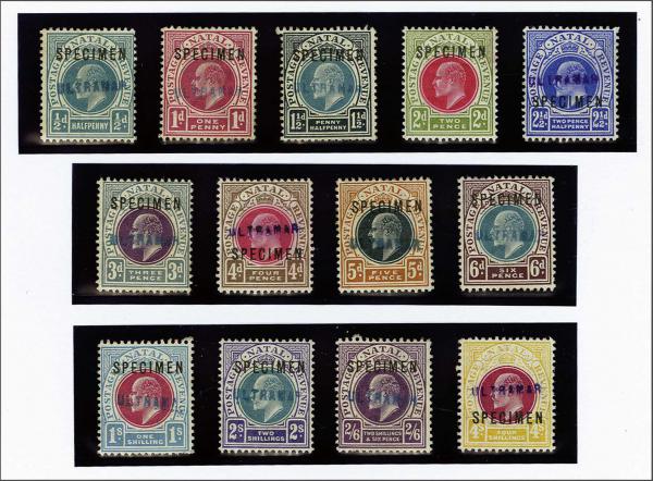 Lot 6176 - brit. colonies natal -  Corinphila Auction AG Day 3 - Great Britain, British Colonies, Pre-Union South Africa - the Besançon Collection (Part Ii)