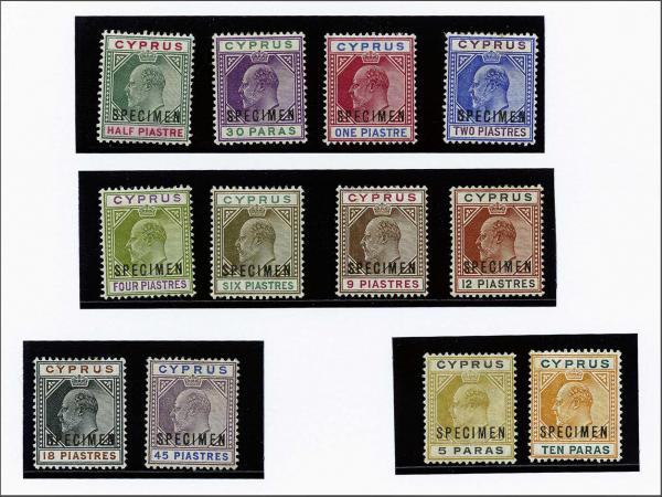 Lot 1936 - brit. colonies Cyprus -  Corinphila Auction AG Day 3 - Great Britain, British Colonies, Pre-Union South Africa - the Besançon Collection (Part Ii)