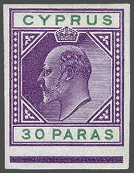 Lot 1933 - brit. colonies Cyprus -  Corinphila Auction AG Day 3 - Great Britain, British Colonies, Pre-Union South Africa - the Besançon Collection (Part Ii)