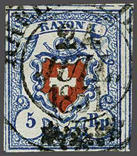 Lot 7168 - Switzerland rayon i light blue - Corinphila Auction AG Day 5- Schweiz - Die Sammlung Erivan (Teil 1), Die Sammlung Jack Luder (Teil 5), Schweiz & Liechtenstein Lot 7168 - Switzerland rayon i light blue - Corinphila Auction AG Day 5- Schweiz - Die Sammlung Erivan (Teil 1), Die Sammlung Jack Luder (Teil 5), Schweiz & Liechtenstein