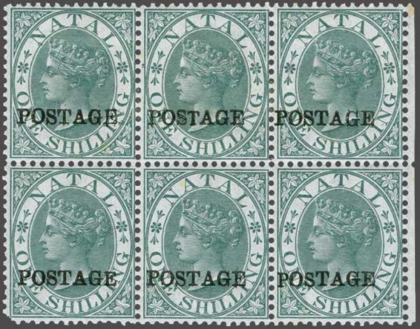 Lot 6142 - brit. colonies natal - Corinphila Auction AG Day 3 - Great Britain, British Colonies, Pre-Union South Africa - the Besançon Collection (Part Ii) Lot 6142 - brit. colonies natal - Corinphila Auction AG Day 3 - Great Britain, British Colonies, Pre-Union South Africa - the Besançon Collection (Part Ii)