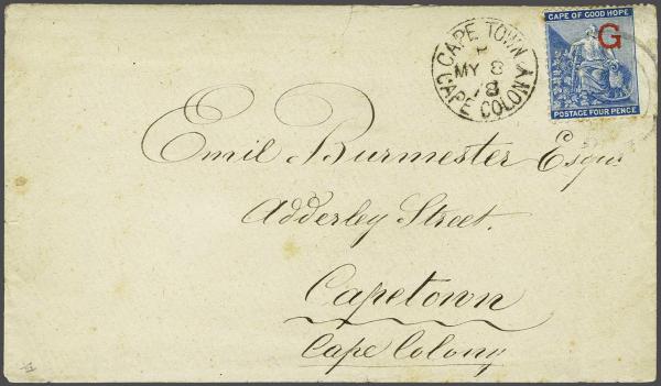 Lot 6067 - brit. colonies griqualand - Corinphila Auction AG Day 3 - Great Britain, British Colonies, Pre-Union South Africa - the Besançon Collection (Part Ii) Lot 6067 - brit. colonies griqualand - Corinphila Auction AG Day 3 - Great Britain, British Colonies, Pre-Union South Africa - the Besançon Collection (Part Ii)