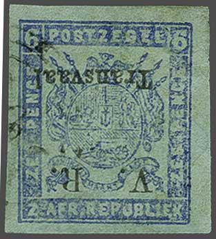 Lot 6369 - brit. colonies transvaal -  Corinphila Auction AG Day 3 - Great Britain, British Colonies, Pre-Union South Africa - the Besançon Collection (Part Ii)
