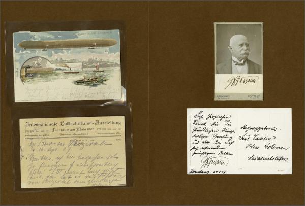 Lot 5003 - germany zeppelin mail -  Corinphila Auction AG Day 4- Europe & Overseas, Zeppelin-Mail, Die Sammlung Erivan (Part I), Schweiz & Liechtenstein
