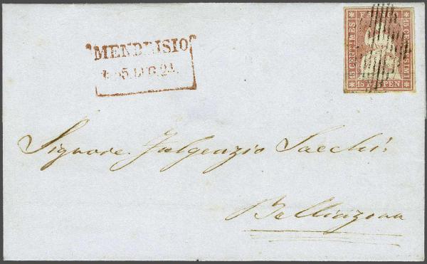 Lot 7438 - Switzerland Sitting Helvetia imperf. 'Strubel' -  Corinphila Auction AG Day 5- Schweiz - Die Sammlung Erivan (Teil 1), Die Sammlung Jack Luder (Teil 5), Schweiz & Liechtenstein