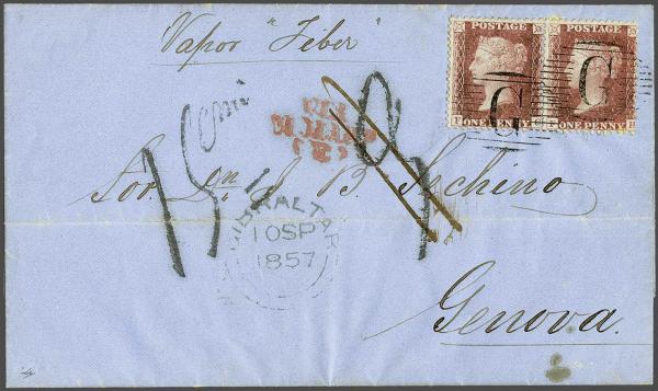 Lot 2058 - brit. colonies Gibraltar - Corinphila Auction AG Day 3 - Great Britain, British Colonies, Pre-Union South Africa - the Besançon Collection (Part Ii) Lot 2058 - brit. colonies Gibraltar - Corinphila Auction AG Day 3 - Great Britain, British Colonies, Pre-Union South Africa - the Besançon Collection (Part Ii)