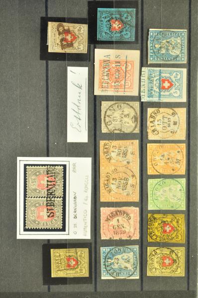 Lot 8490 - Switzerland cantonals (lots) - Corinphila Auction AG Day 4- Europe & Overseas, Zeppelin-Mail, Die Sammlung Erivan (Part I), Schweiz & Liechtenstein Lot 8490 - Switzerland cantonals (lots) - Corinphila Auction AG Day 4- Europe & Overseas, Zeppelin-Mail, Die Sammlung Erivan (Part I), Schweiz & Liechtenstein