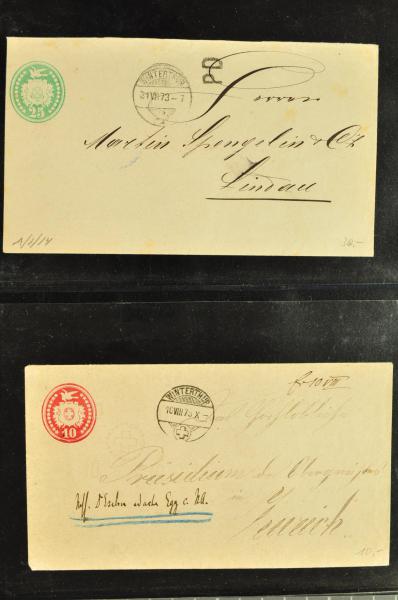 Lot 8613 - Switzerland Switzerland - Corinphila Auction AG Day 4- Europe & Overseas, Zeppelin-Mail, Die Sammlung Erivan (Part I), Schweiz & Liechtenstein Lot 8613 - Switzerland Switzerland - Corinphila Auction AG Day 4- Europe & Overseas, Zeppelin-Mail, Die Sammlung Erivan (Part I), Schweiz & Liechtenstein