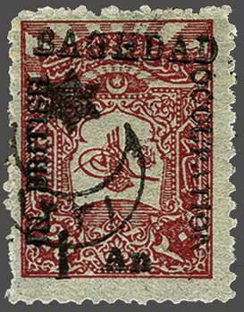 Lot 2208 - brit. colonies Brit.Occup. Bagdad - Corinphila Auction AG Day 3 - Great Britain, British Colonies, Pre-Union South Africa - the Besançon Collection (Part Ii) Lot 2208 - brit. colonies Brit.Occup. Bagdad - Corinphila Auction AG Day 3 - Great Britain, British Colonies, Pre-Union South Africa - the Besançon Collection (Part Ii)