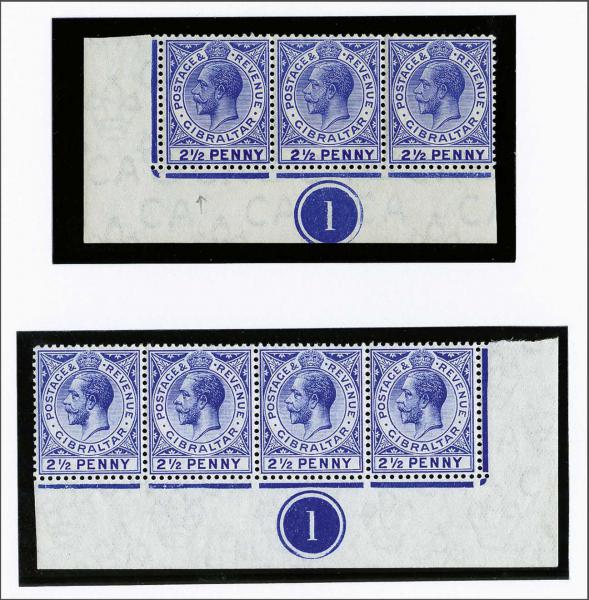 Lot 2133 - brit. colonies Gibraltar - Corinphila Auction AG Day 3 - Great Britain, British Colonies, Pre-Union South Africa - the Besançon Collection (Part Ii) Lot 2133 - brit. colonies Gibraltar - Corinphila Auction AG Day 3 - Great Britain, British Colonies, Pre-Union South Africa - the Besançon Collection (Part Ii)