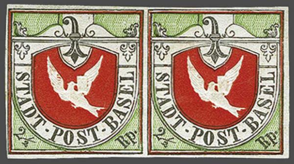 Lot 7300 - Switzerland basle - Corinphila Auction AG Day 5- Schweiz - Die Sammlung Erivan (Teil 1), Die Sammlung Jack Luder (Teil 5), Schweiz & Liechtenstein Lot 7300 - Switzerland basle - Corinphila Auction AG Day 5- Schweiz - Die Sammlung Erivan (Teil 1), Die Sammlung Jack Luder (Teil 5), Schweiz & Liechtenstein