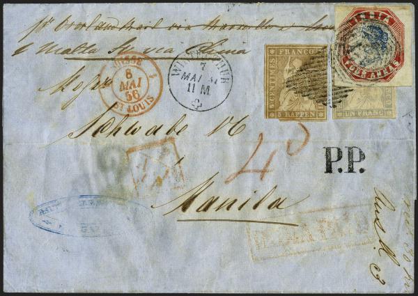 Lot 7038 - Switzerland Sitting Helvetia imperf. 'Strubel' -  Corinphila Auction AG Day 5- Schweiz - Die Sammlung Erivan (Teil 1), Die Sammlung Jack Luder (Teil 5), Schweiz & Liechtenstein