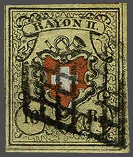 Lot 7357 - Switzerland rayon ii - Corinphila Auction AG Day 5- Schweiz - Die Sammlung Erivan (Teil 1), Die Sammlung Jack Luder (Teil 5), Schweiz & Liechtenstein Lot 7357 - Switzerland rayon ii - Corinphila Auction AG Day 5- Schweiz - Die Sammlung Erivan (Teil 1), Die Sammlung Jack Luder (Teil 5), Schweiz & Liechtenstein