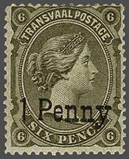 Lot 6397 - brit. colonies transvaal -  Corinphila Auction AG Day 3 - Great Britain, British Colonies, Pre-Union South Africa - the Besançon Collection (Part Ii)