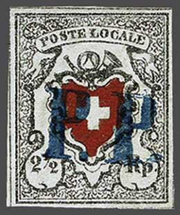 Lot 7316 - Switzerland Federal stamps -  Corinphila Auction AG Day 5- Schweiz - Die Sammlung Erivan (Teil 1), Die Sammlung Jack Luder (Teil 5), Schweiz & Liechtenstein