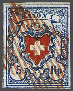 Lot 7175 - Switzerland rayon i light blue - Corinphila Auction AG Day 5- Schweiz - Die Sammlung Erivan (Teil 1), Die Sammlung Jack Luder (Teil 5), Schweiz & Liechtenstein Lot 7175 - Switzerland rayon i light blue - Corinphila Auction AG Day 5- Schweiz - Die Sammlung Erivan (Teil 1), Die Sammlung Jack Luder (Teil 5), Schweiz & Liechtenstein