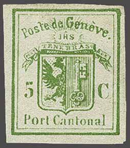 Lot 7295 - Switzerland geneva - Corinphila Auction AG Day 5- Schweiz - Die Sammlung Erivan (Teil 1), Die Sammlung Jack Luder (Teil 5), Schweiz & Liechtenstein Lot 7295 - Switzerland geneva - Corinphila Auction AG Day 5- Schweiz - Die Sammlung Erivan (Teil 1), Die Sammlung Jack Luder (Teil 5), Schweiz & Liechtenstein