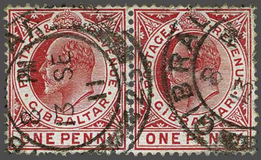 Lot 2123 - brit. colonies Gibraltar - Corinphila Auction AG Day 3 - Great Britain, British Colonies, Pre-Union South Africa - the Besançon Collection (Part Ii) Lot 2123 - brit. colonies Gibraltar - Corinphila Auction AG Day 3 - Great Britain, British Colonies, Pre-Union South Africa - the Besançon Collection (Part Ii)