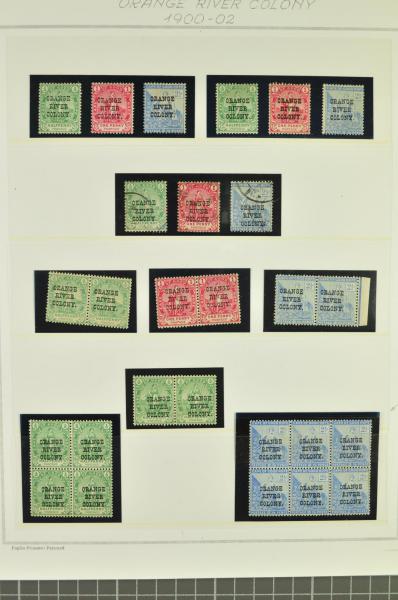Lot 6266 - brit. colonies Orange Freestate -  Corinphila Auction AG Day 3 - Great Britain, British Colonies, Pre-Union South Africa - the Besançon Collection (Part Ii)