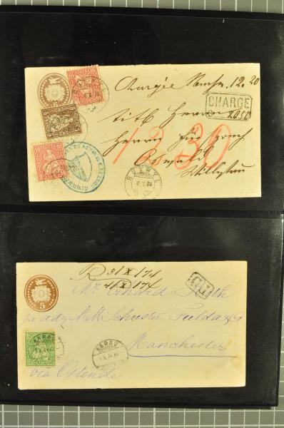Lot 8459 - Switzerland sitting helvetia perf. - Corinphila Auction AG Day 4- Europe & Overseas, Zeppelin-Mail, Die Sammlung Erivan (Part I), Schweiz & Liechtenstein Lot 8459 - Switzerland sitting helvetia perf. - Corinphila Auction AG Day 4- Europe & Overseas, Zeppelin-Mail, Die Sammlung Erivan (Part I), Schweiz & Liechtenstein
