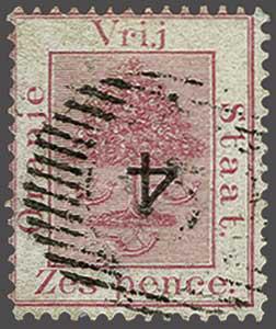 Lot 6203 - brit. colonies Orange Freestate - Corinphila Auction AG Day 3 - Great Britain, British Colonies, Pre-Union South Africa - the Besançon Collection (Part Ii) Lot 6203 - brit. colonies Orange Freestate - Corinphila Auction AG Day 3 - Great Britain, British Colonies, Pre-Union South Africa - the Besançon Collection (Part Ii)
