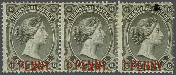 Lot 6400 - brit. colonies transvaal -  Corinphila Auction AG Day 3 - Great Britain, British Colonies, Pre-Union South Africa - the Besançon Collection (Part Ii)