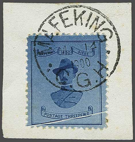 Lot 6050 - brit. colonies mafeking -  Corinphila Auction AG Day 3 - Great Britain, British Colonies, Pre-Union South Africa - the Besançon Collection (Part Ii)
