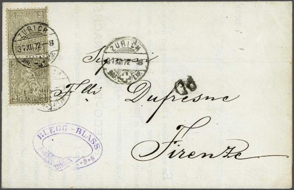 Lot 7482 - Switzerland sitting helvetia perf. -  Corinphila Auction AG Day 5- Schweiz - Die Sammlung Erivan (Teil 1), Die Sammlung Jack Luder (Teil 5), Schweiz & Liechtenstein