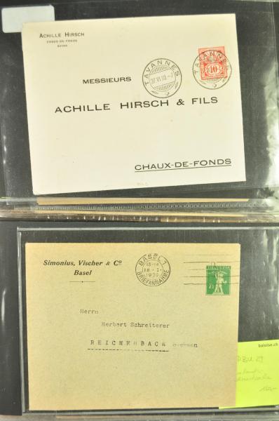 Lot 8518 - Switzerland Switzerland - Corinphila Auction AG Day 4- Europe & Overseas, Zeppelin-Mail, Die Sammlung Erivan (Part I), Schweiz & Liechtenstein Lot 8518 - Switzerland Switzerland - Corinphila Auction AG Day 4- Europe & Overseas, Zeppelin-Mail, Die Sammlung Erivan (Part I), Schweiz & Liechtenstein