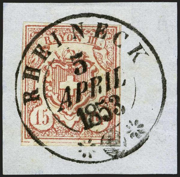 Lot 7030 - Switzerland rayon iii -  Corinphila Auction AG Day 5- Schweiz - Die Sammlung Erivan (Teil 1), Die Sammlung Jack Luder (Teil 5), Schweiz & Liechtenstein