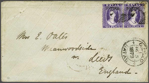 Lot 6114 - brit. colonies natal - Corinphila Auction AG Day 3 - Great Britain, British Colonies, Pre-Union South Africa - the Besançon Collection (Part Ii) Lot 6114 - brit. colonies natal - Corinphila Auction AG Day 3 - Great Britain, British Colonies, Pre-Union South Africa - the Besançon Collection (Part Ii)