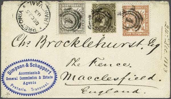 Lot 6415 - brit. colonies transvaal -  Corinphila Auction AG Day 3 - Great Britain, British Colonies, Pre-Union South Africa - the Besançon Collection (Part Ii)