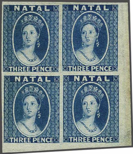 Lot 6092 - brit. colonies natal -  Corinphila Auction AG Day 3 - Great Britain, British Colonies, Pre-Union South Africa - the Besançon Collection (Part Ii)