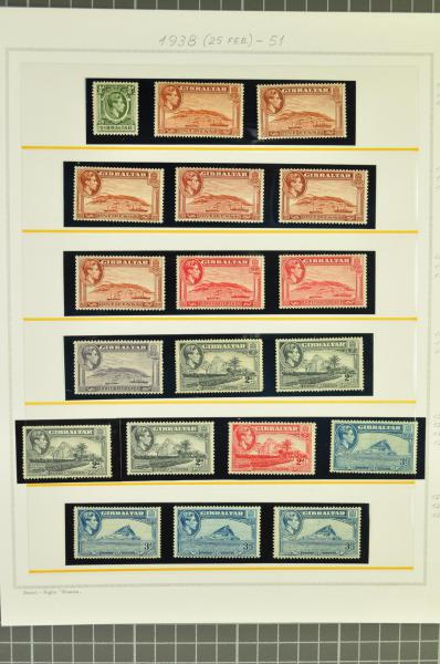 Lot 2148 - brit. colonies Gibraltar - Corinphila Auction AG Day 3 - Great Britain, British Colonies, Pre-Union South Africa - the Besançon Collection (Part Ii) Lot 2148 - brit. colonies Gibraltar - Corinphila Auction AG Day 3 - Great Britain, British Colonies, Pre-Union South Africa - the Besançon Collection (Part Ii)