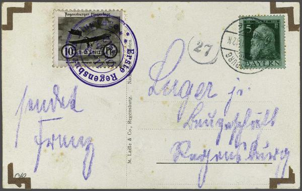 Lot 2484 - germany dt. reich - Corinphila Auction AG Day 4- Europe & Overseas, Zeppelin-Mail, Die Sammlung Erivan (Part I), Schweiz & Liechtenstein Lot 2484 - germany dt. reich - Corinphila Auction AG Day 4- Europe & Overseas, Zeppelin-Mail, Die Sammlung Erivan (Part I), Schweiz & Liechtenstein