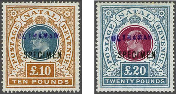 Lot 6184 - brit. colonies natal - Corinphila Auction AG Day 3 - Great Britain, British Colonies, Pre-Union South Africa - the Besançon Collection (Part Ii) Lot 6184 - brit. colonies natal - Corinphila Auction AG Day 3 - Great Britain, British Colonies, Pre-Union South Africa - the Besançon Collection (Part Ii)