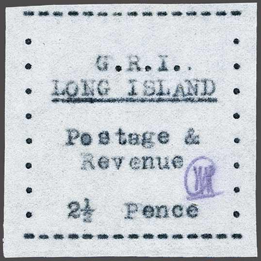Lot 2306 - brit. colonies long island -  Corinphila Auction AG Day 3 - Great Britain, British Colonies, Pre-Union South Africa - the Besançon Collection (Part Ii)