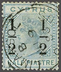 Lot 1921 - brit. colonies Cyprus -  Corinphila Auction AG Day 3 - Great Britain, British Colonies, Pre-Union South Africa - the Besançon Collection (Part Ii)
