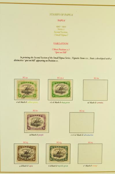 Lot 1854 - brit. colonies papua new guinea - Corinphila Auction AG Day 3 - Great Britain, British Colonies, Pre-Union South Africa - the Besançon Collection (Part Ii) Lot 1854 - brit. colonies papua new guinea - Corinphila Auction AG Day 3 - Great Britain, British Colonies, Pre-Union South Africa - the Besançon Collection (Part Ii)