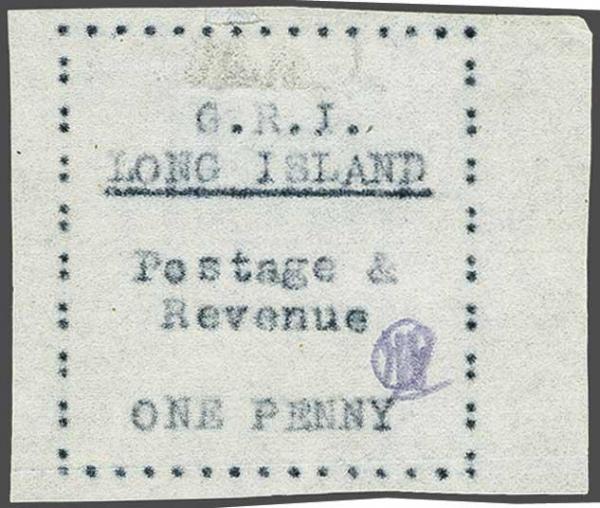 Lot 2302 - brit. colonies long island -  Corinphila Auction AG Day 3 - Great Britain, British Colonies, Pre-Union South Africa - the Besançon Collection (Part Ii)
