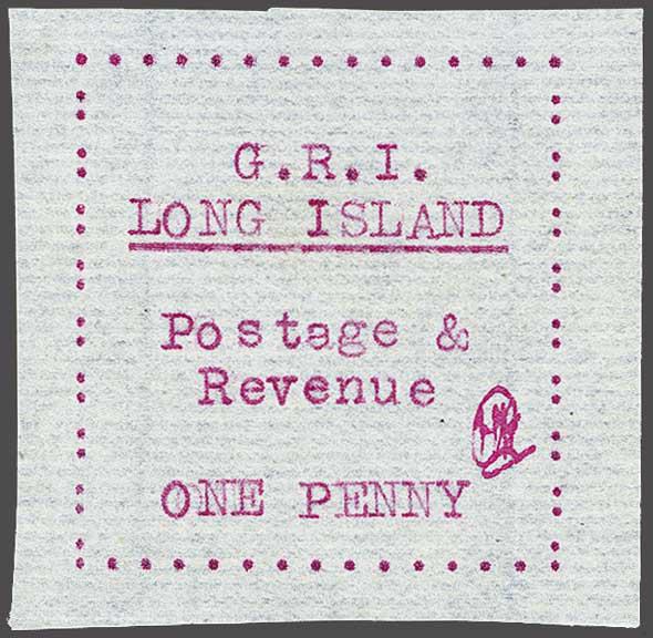 Lot 2292 - brit. colonies long island -  Corinphila Auction AG Day 3 - Great Britain, British Colonies, Pre-Union South Africa - the Besançon Collection (Part Ii)