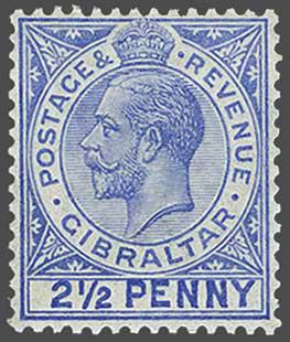 Lot 2138 - brit. colonies Gibraltar - Corinphila Auction AG Day 3 - Great Britain, British Colonies, Pre-Union South Africa - the Besançon Collection (Part Ii) Lot 2138 - brit. colonies Gibraltar - Corinphila Auction AG Day 3 - Great Britain, British Colonies, Pre-Union South Africa - the Besançon Collection (Part Ii)